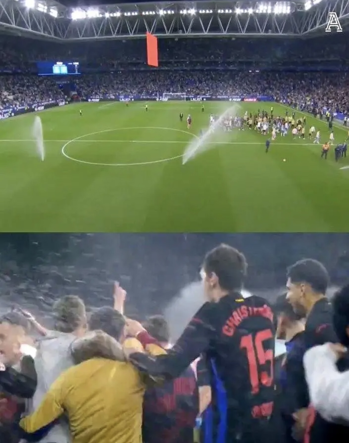 足球赛场上火爆对决,球迷热情高涨的简单介绍 足球赛场上火爆对决,球迷热情高涨的简单介绍