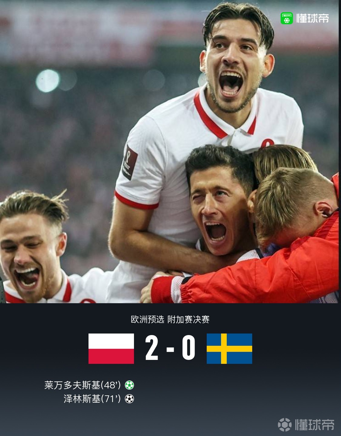 瑞典战平波兰,提前锁定小组第二的简单介绍 瑞典战平波兰,提前锁定小组第二的简单介绍